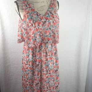 🌹Lily Rose XS Maxi Floral Dress High Waist
